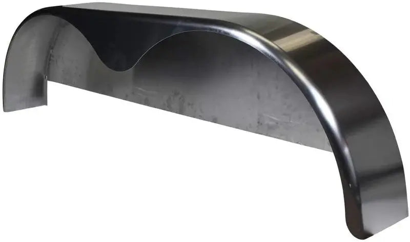 Heavy-Duty 72″ × 10.75″ Steel Tandem Axle Trailer Fender with Welded Back Plate (Single Unit)