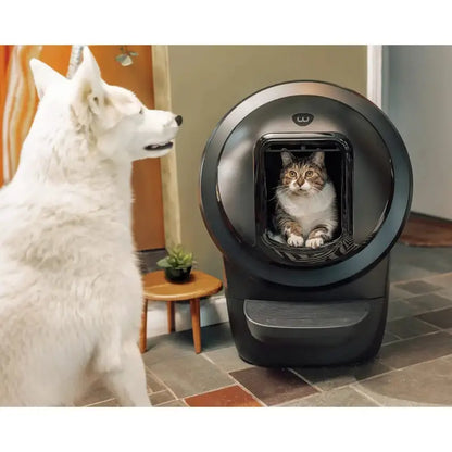 Litter-Robot 4 Black Shield: Self-Cleaning Cat Litter Box