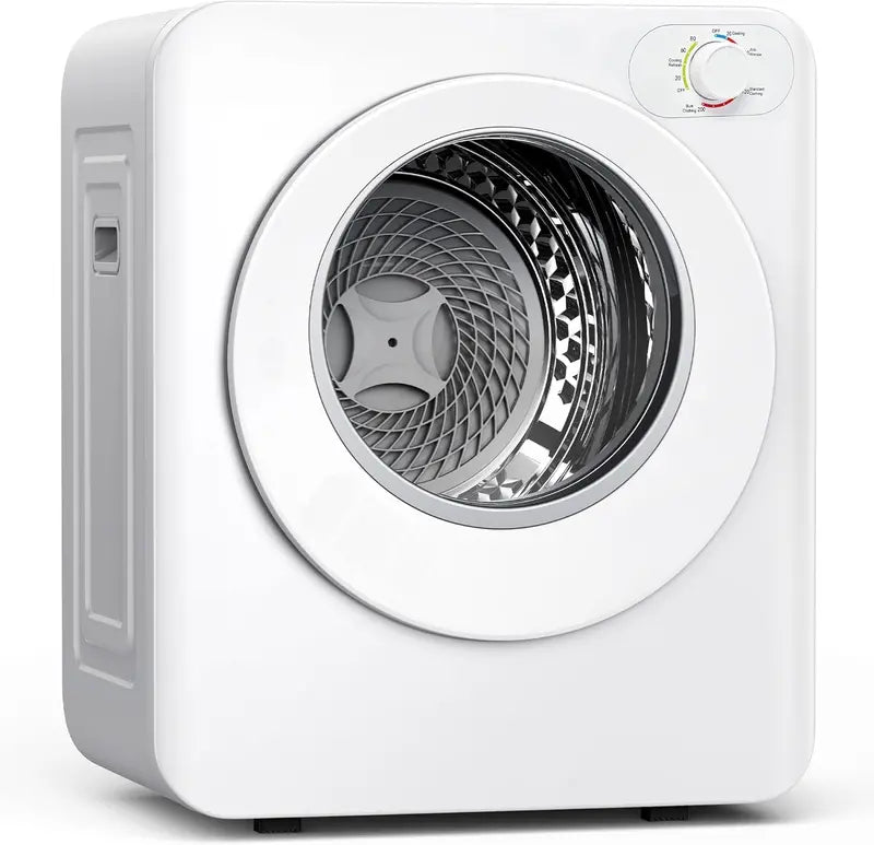 Euhomy 3.5 Cu.Ft Stainless Steel Tumble Dryer  1500W High-Performance Home Laundry Appliance