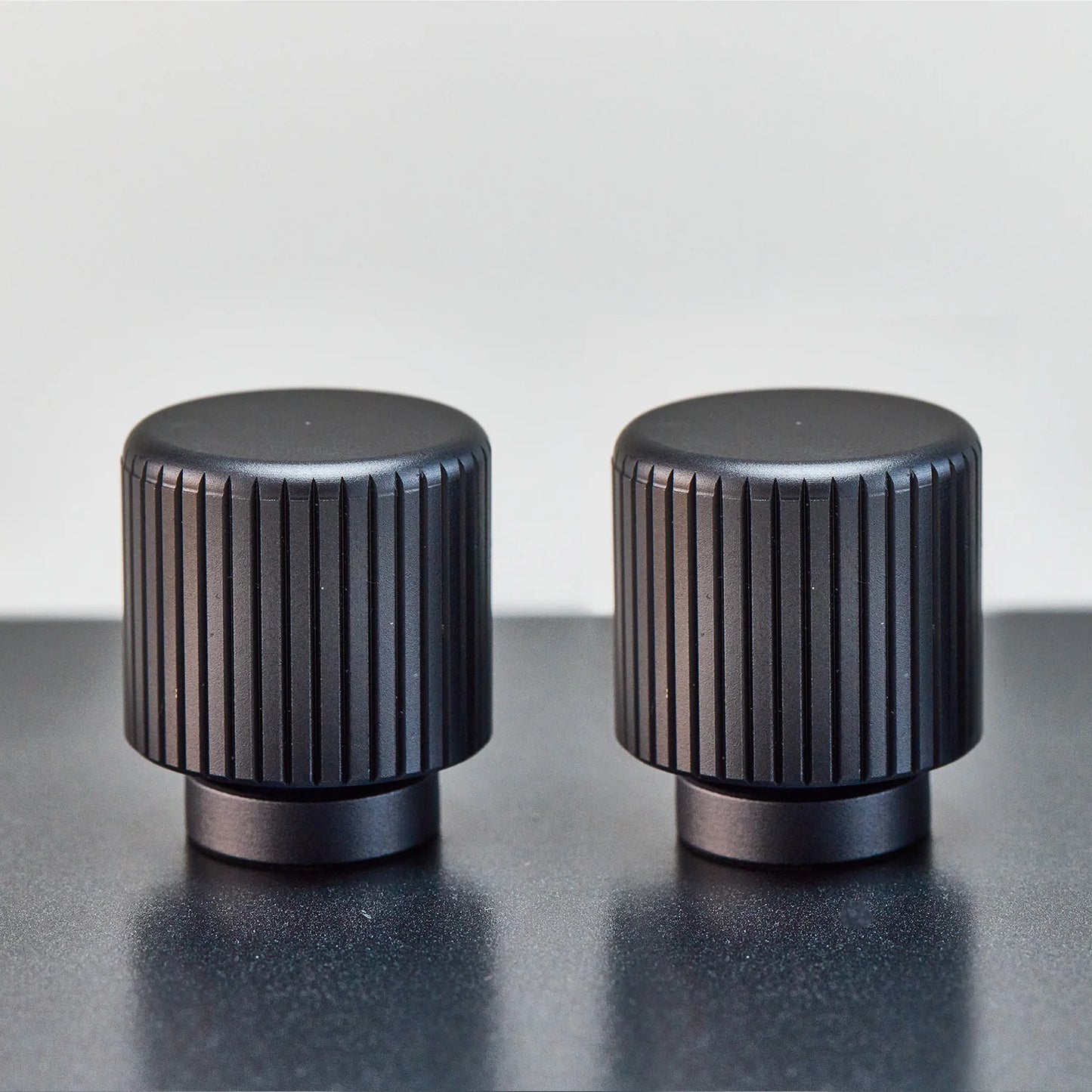 Double Rotary Wall Dimmer in Graphite