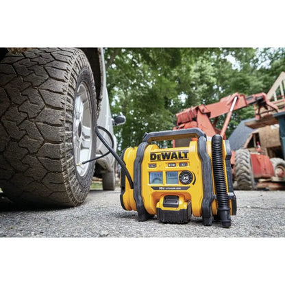 DEWALT 20V MAX Cordless Inflator  Bare Tool (No Battery/Charger), Model DCC020IB