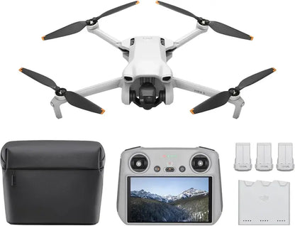 DJI Mini 3 Drone  4K Camera Quadcopter for Beginners, 38-Min Flight Time & 10km HD Transmission