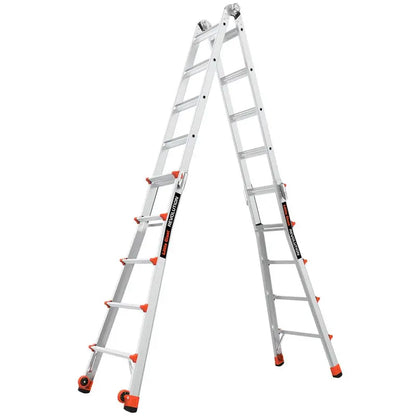 22-ft Aluminum 300-lb Telescoping Type IA Multi-Position Ladder