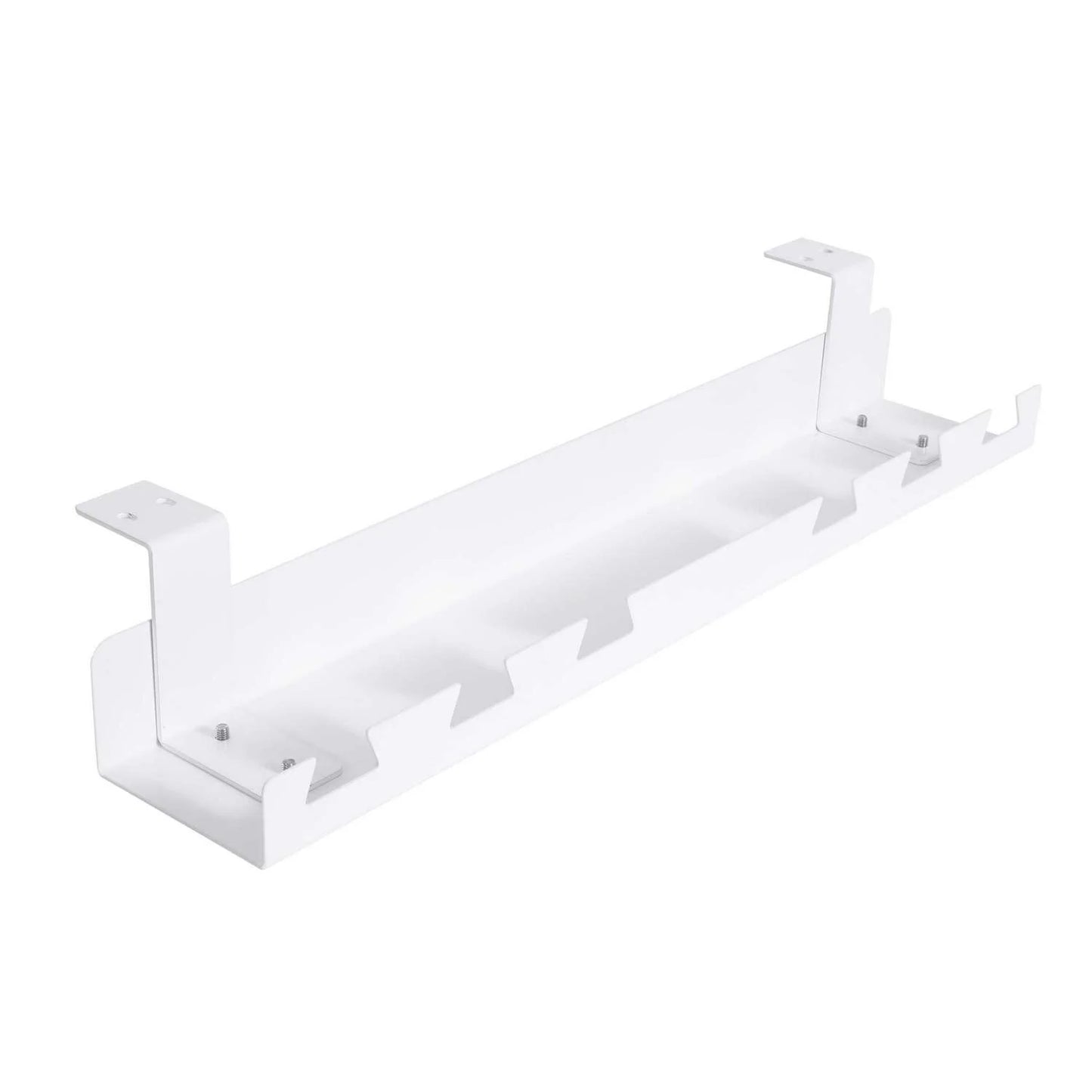 Goulotte horizontale passe-câble pour bureau