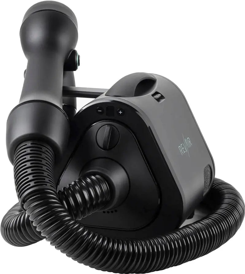REVAIR Reverse-Air Dryer with Included Styling Clips  Matte Black Finish