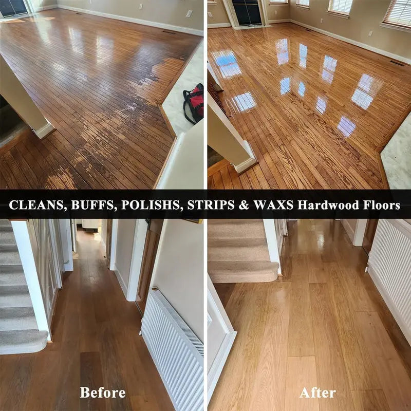 Professional Floor Scrubbing Machine  Brush & Pad System for Deep Cleaning Hard Surfaces and Carpets