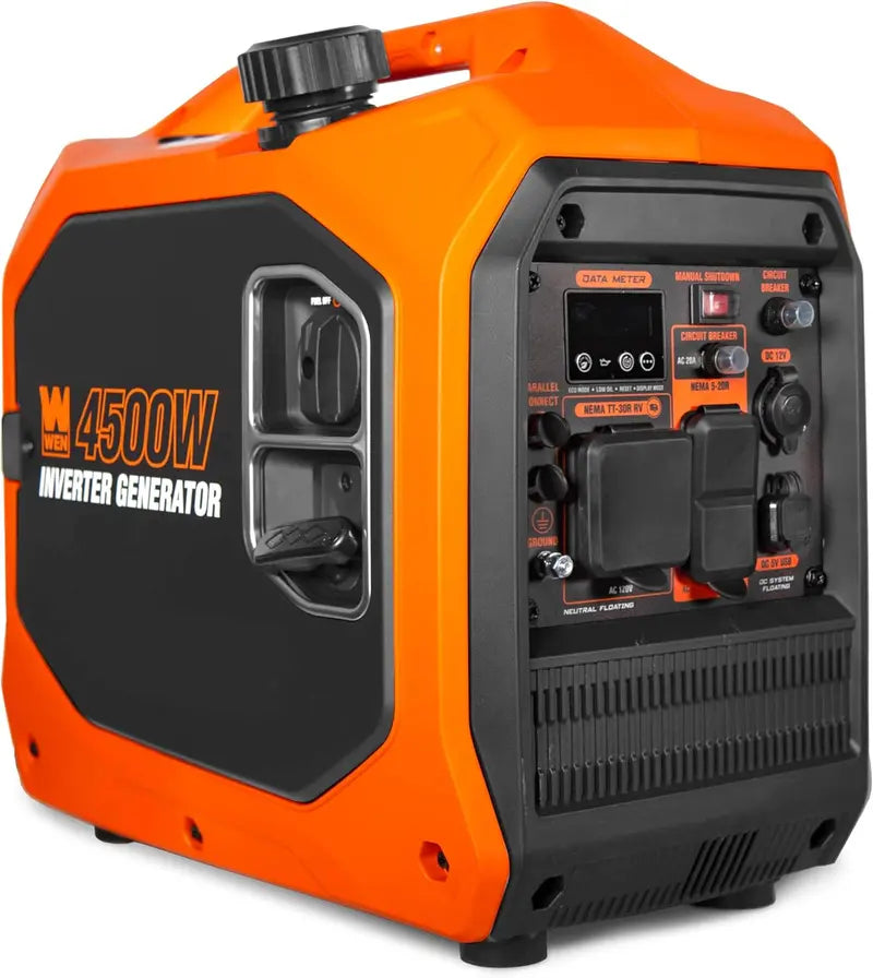 WEN 3600-Watt Dual-Fuel Inverter Generator  Lightweight, RV-Ready Portable Power Source