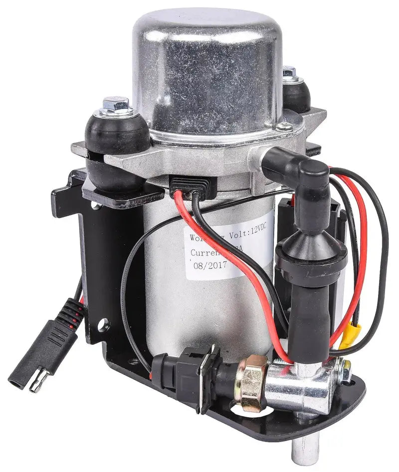 JEGS 62994 Electric Vacuum Pump  Compact 12V Unit for Power Brake Booster Support