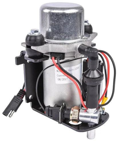 JEGS 62994 Electric Vacuum Pump  Compact 12V Unit for Power Brake Booster Support