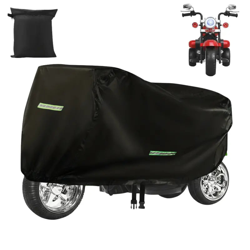Kids’ Waterproof Vehicle Cover  420D Polyester with Reflective Safety Strips