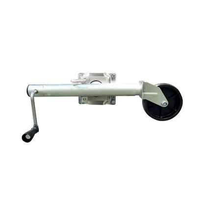 TowSmart Marine Trailer Jack, Swivel Swing Down, Sidewind, 1,000 lb Capacity, Silver