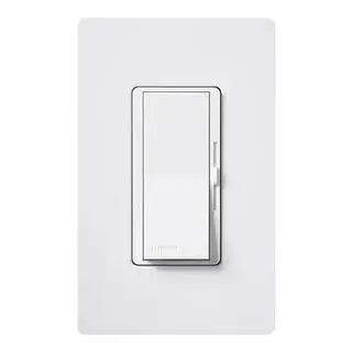 Lutron Diva LED+ Dimmer Switch for Dimmable LED and Incandescent Bulbs 150-WattSingle-Pole or 3-Way White (DVCL-153PR-WH) DVCL-153PR-WH