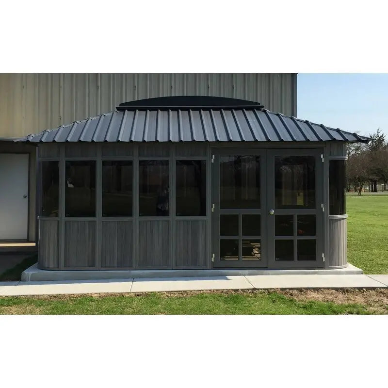 Colorado 17.5′ x 11.5′ Low-Maintenance Composite PVC Patio Gazebo