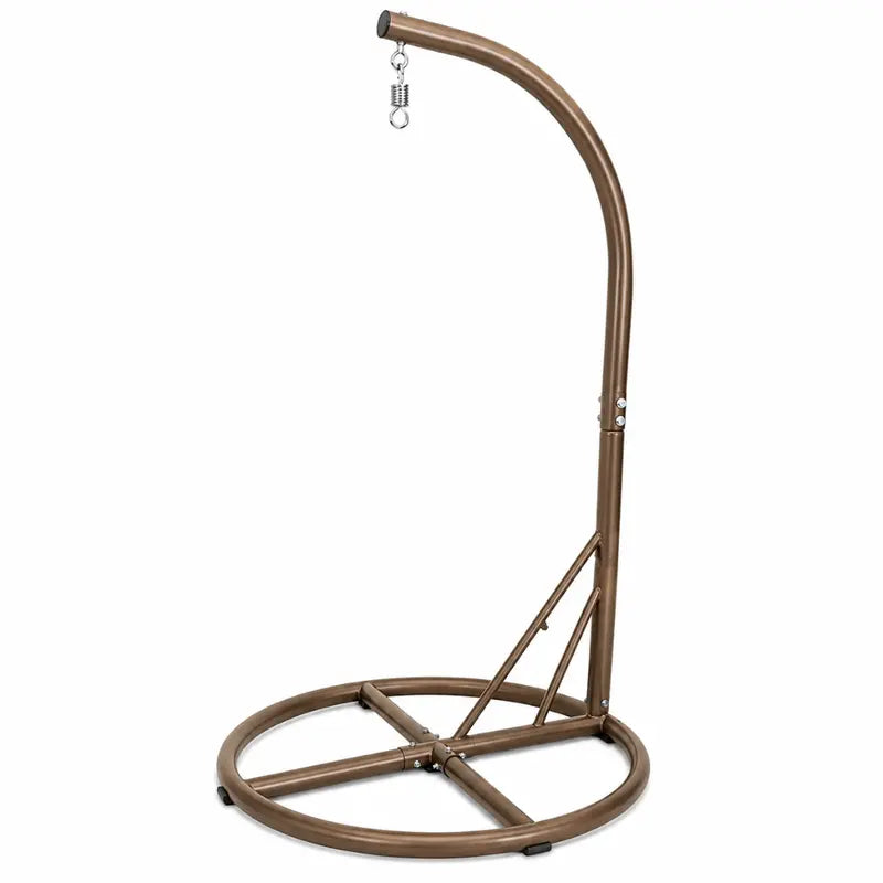 Weatherproof Steel Hammock Chair Stand Rated for 400 lbs Load Capacity