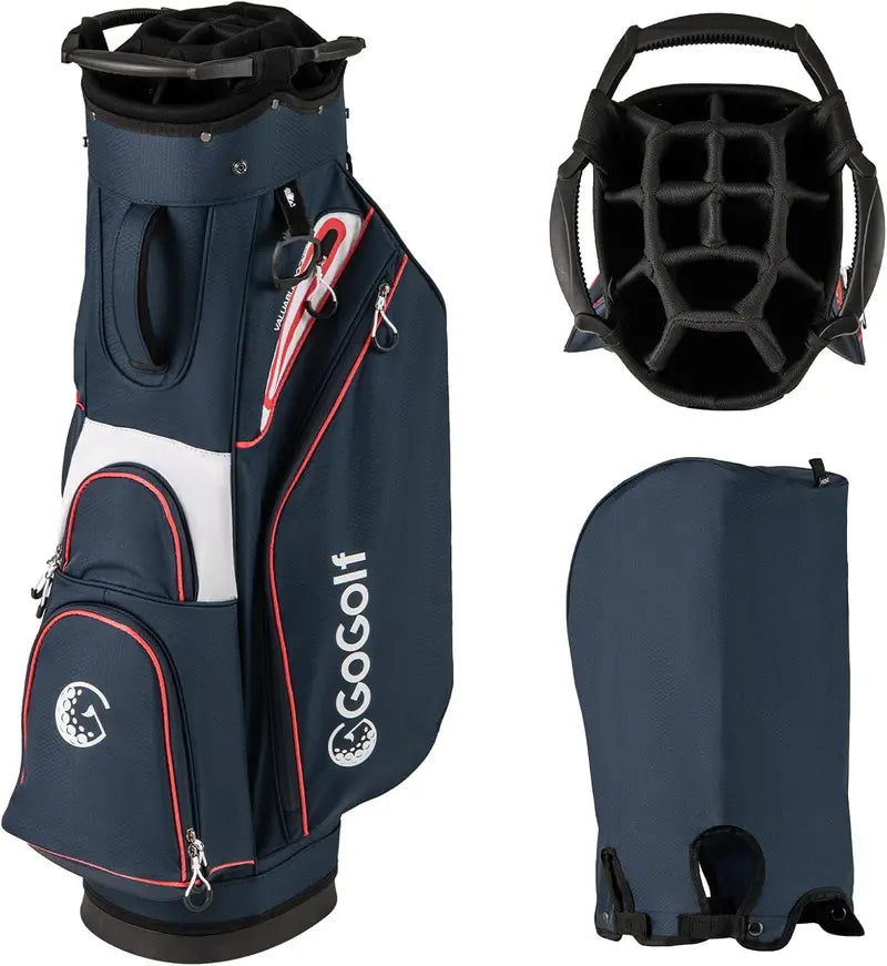 14-Way Divider Portable Golf Bag  Lightweight Carry Solution for Men and Women