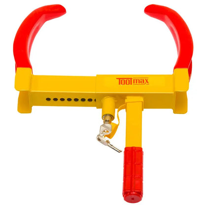 Heavy-Duty Trailer Wheel Clamp  Anti-Theft Lock for RVs, Trailers, and Commercial Vehicles