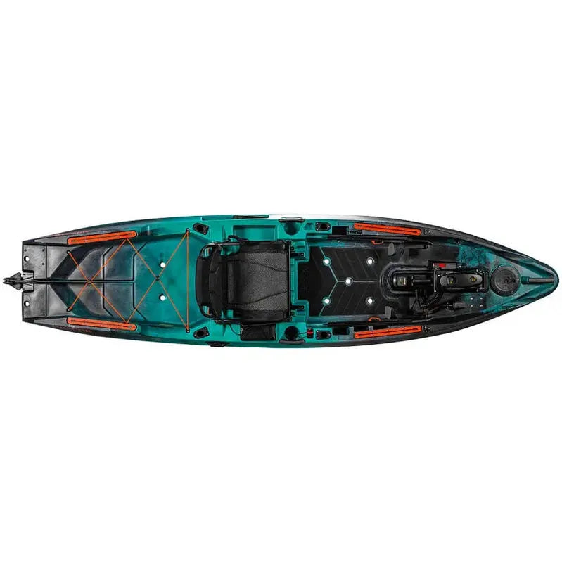 Old Town 12-Foot AutoPilot 120 Motorized Kayak for Anglers  Includes Minn Kota Trolling Motor