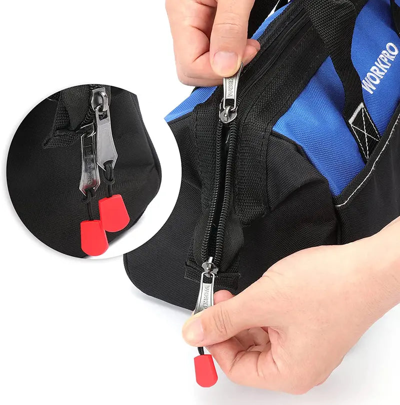 WORKPRO 13-Inch Wide-Mouth Tool Tote Bag