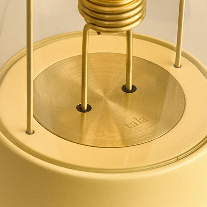 The Muse 2.0 Portable Lamp in Posset Yellow