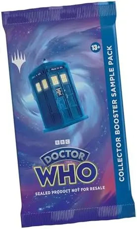 Magic The Gathering Doctor Who 100-Card Timey-Wimey Commander Deck + 2-Card Collector Booster & Accessories