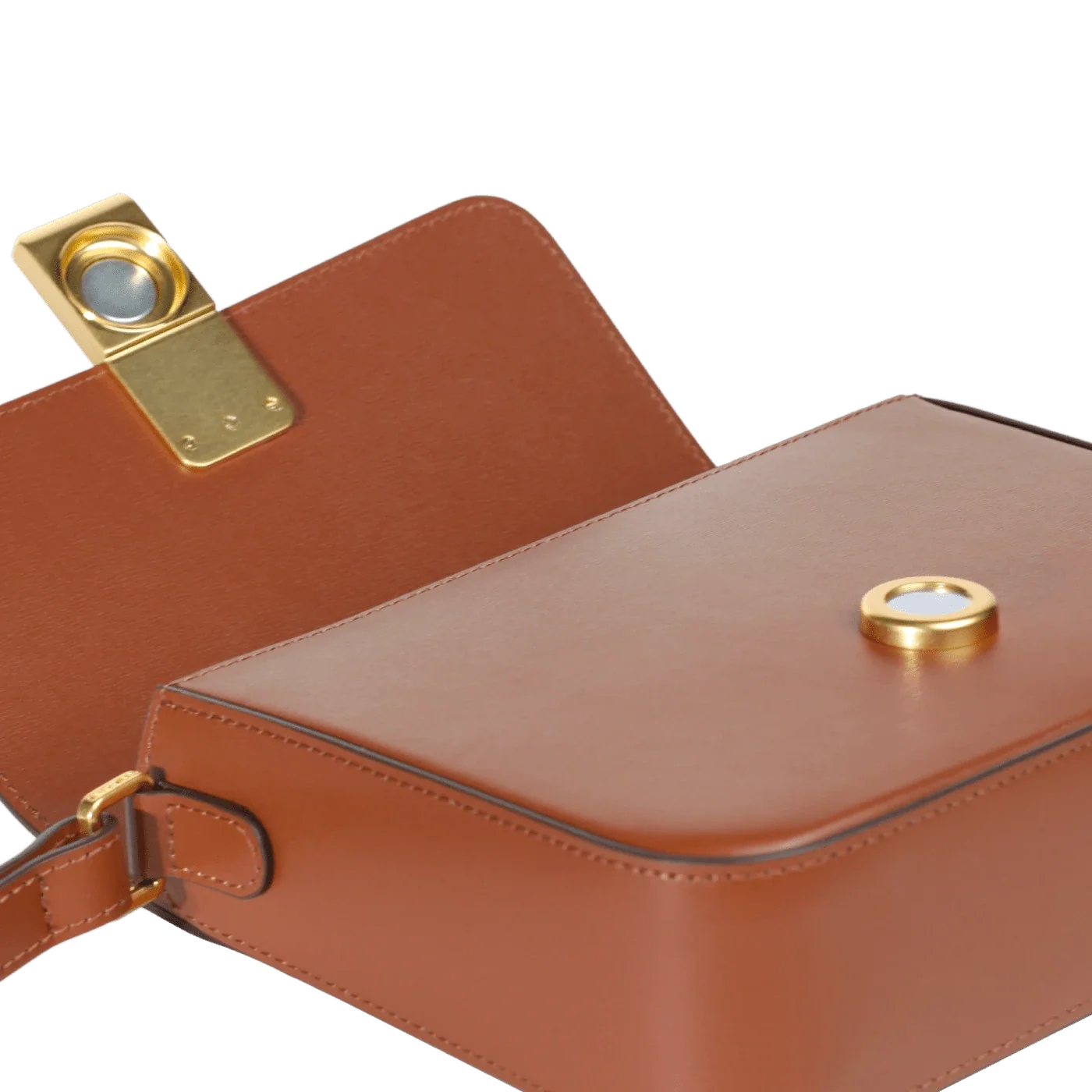 Mini Monceau - Cuir Box Camel