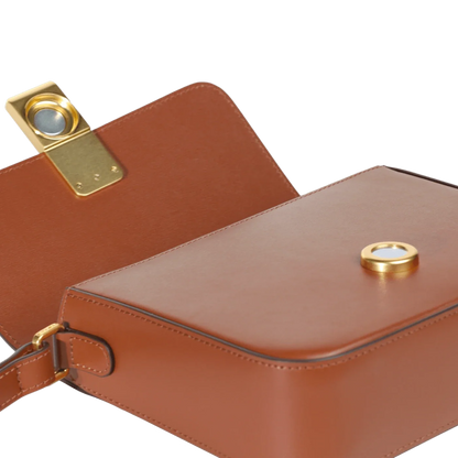 Mini Monceau - Cuir Box Camel