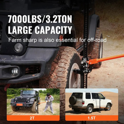 48  off Road Farm Jack Hoist 7000 Lbs High Lift Tractor Vehicle S Winch