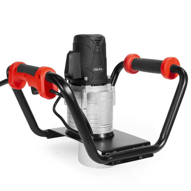 XtremepowerUS 1500W Electric Post Hole Digger  6-Inch Auger Bit, Anti-Vibration Grip & Safety Lock for Fencing & Landscaping