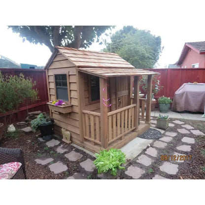Little Squirt Cedar Backyard Playhouse by Outdoor Living Today  6-Foot Wooden Play Structure