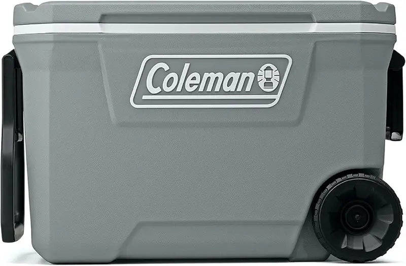 Coleman Classic 100-Quart Wheeled Cooler — Insulated Hard-Sided Design, Leak-Resistant, Ice Retention Up to 5 Days