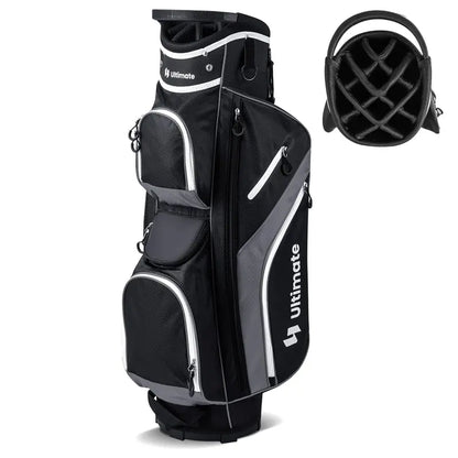 14-Way Divided Golf Cart Bag, Lightweight All-Terrain Carry Bag for Men and Women