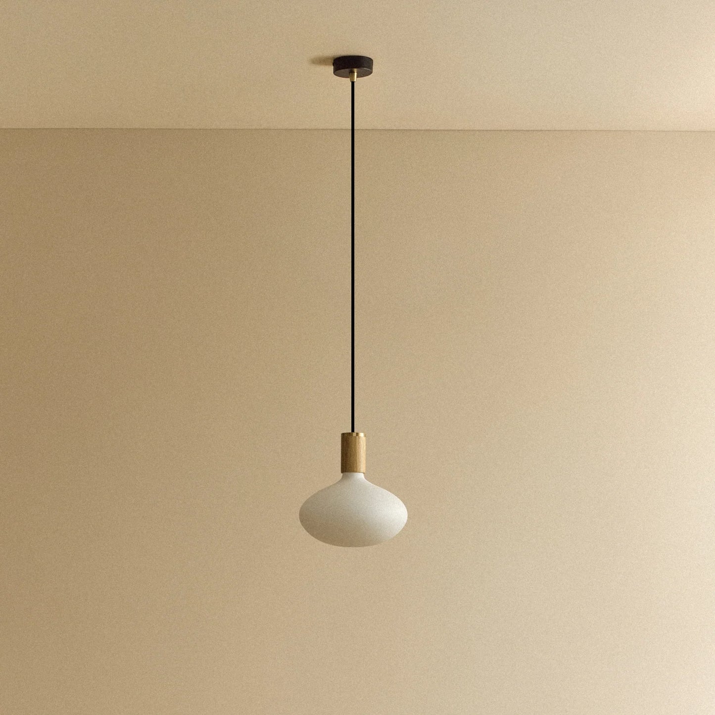 Oval II Pendant Light in Oak