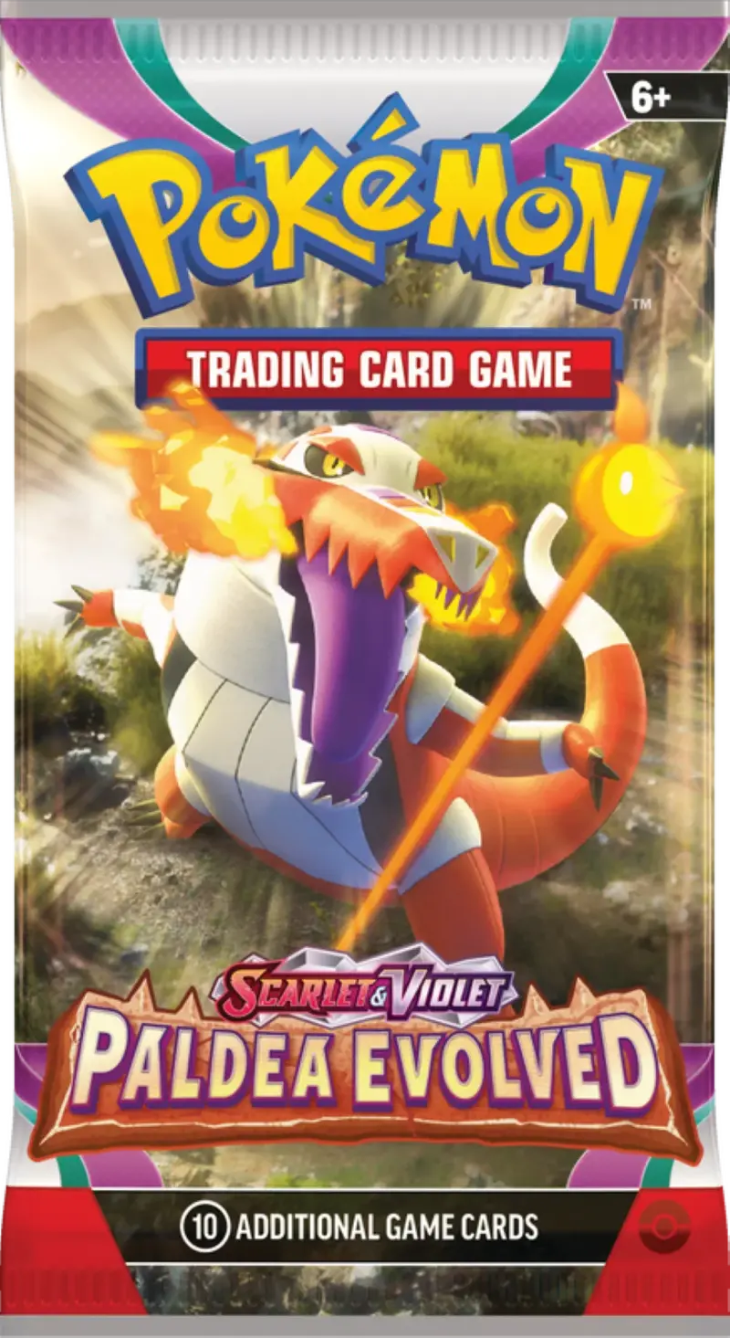 Pokémon Scarlet & Violet: Paldea Evolved Booster Bundle  6 Official Expansion Packs