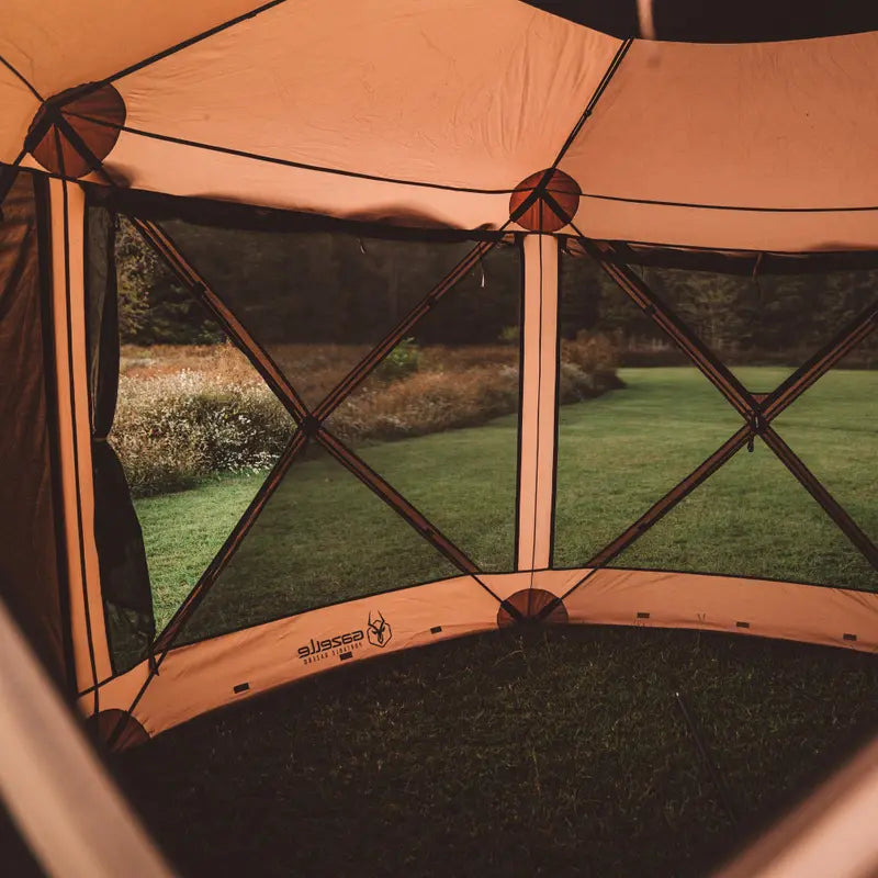 Gazelle G6 Gazebo Deluxe, 6 Sides, 92sqft