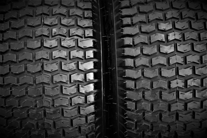 Antego Tire and Wheel (Set of 2) 20×8.00-8 John Deere Yellow Tires and Wheels 4 Ply for Lawn and Garden Mower Turf Tires