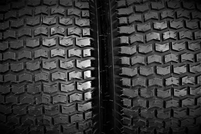 Antego Tire and Wheel (Set of 2) 20×8.00-8 John Deere Yellow Tires and Wheels 4 Ply for Lawn and Garden Mower Turf Tires