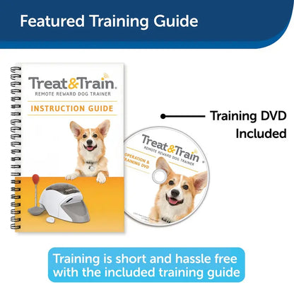 PetSafe Treat & Train Remote Dog Training System  Positive Reinforcement with Target Wand & DVD Guide