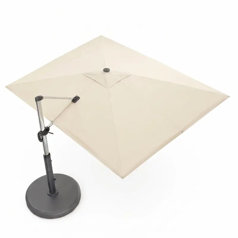 9×12 ft Rotating Cantilever Umbrella with 360° Swivel Base for Patios