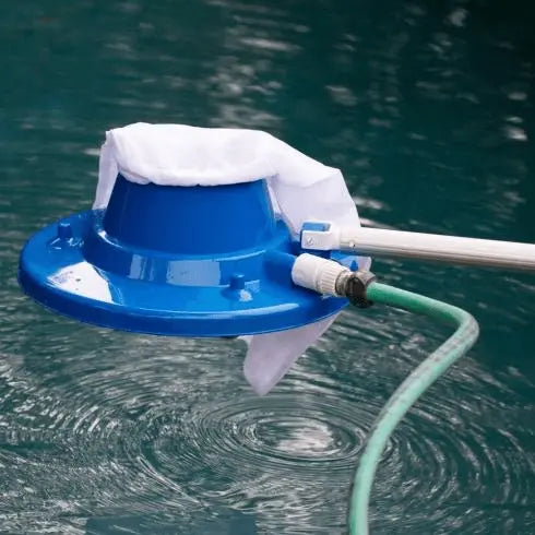 Poollux Handheld Pool Vacuum Cleaner with Suction Head & Mesh Bag  Efficient Cleaning Solution