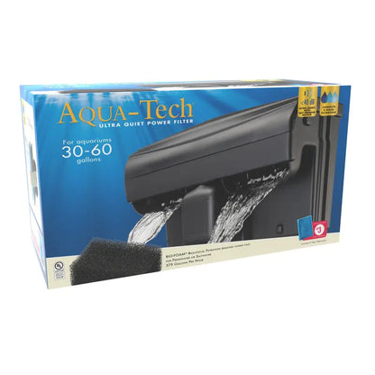 AquaTech 30-60 Filter, Decoupled motors, Sound less than 40dB