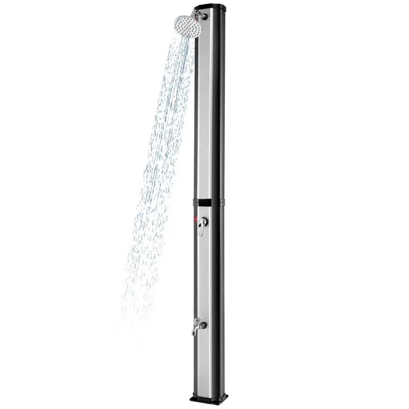9.3-Gallon Solar Garden Shower  Eco-Friendly Outdoor Rinse Station