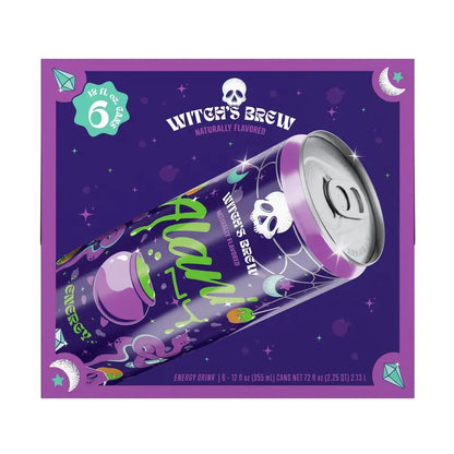 Witch’s Brew Sugar-Free Energy Drink  12-Fl-Oz Cans, 6-Count