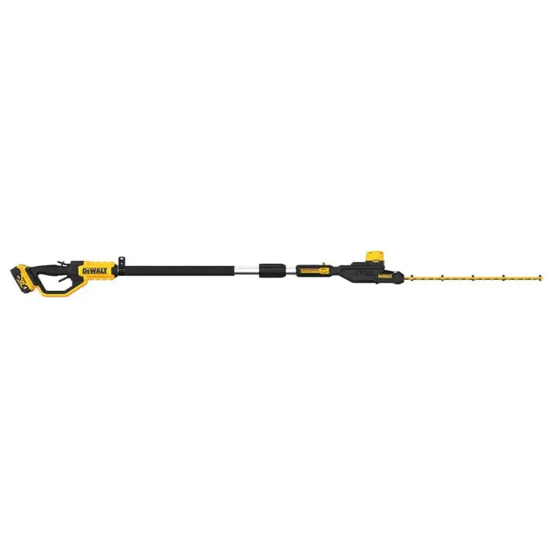 DEWALT 20V MAX Cordless Pole Hedge Trimmer Kit  Includes 4Ah Battery, Charger & Accessories