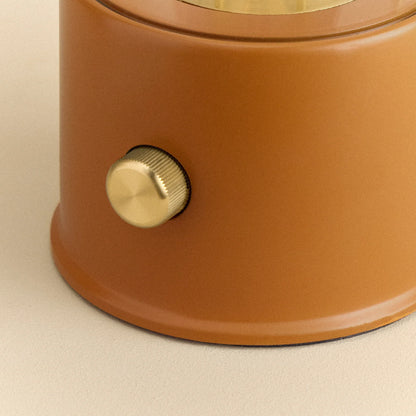 The Muse 2.0 Portable Lamp in Claycourt Orange