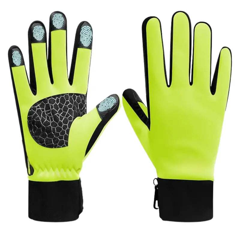 Winter Touchscreen Gloves  Insulated, Silicone-Grip Palm, Full-Finger Compatibility