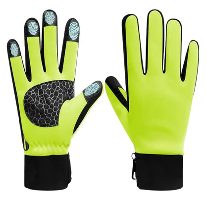 Winter Touchscreen Gloves  Insulated, Silicone-Grip Palm, Full-Finger Compatibility