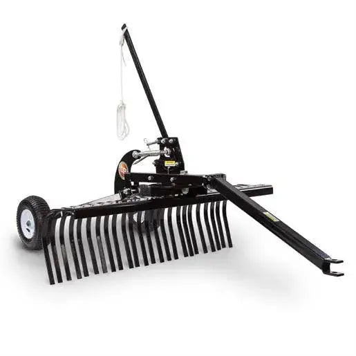 48-Inch Tow-Behind Landscape Rake for Grading & Leveling