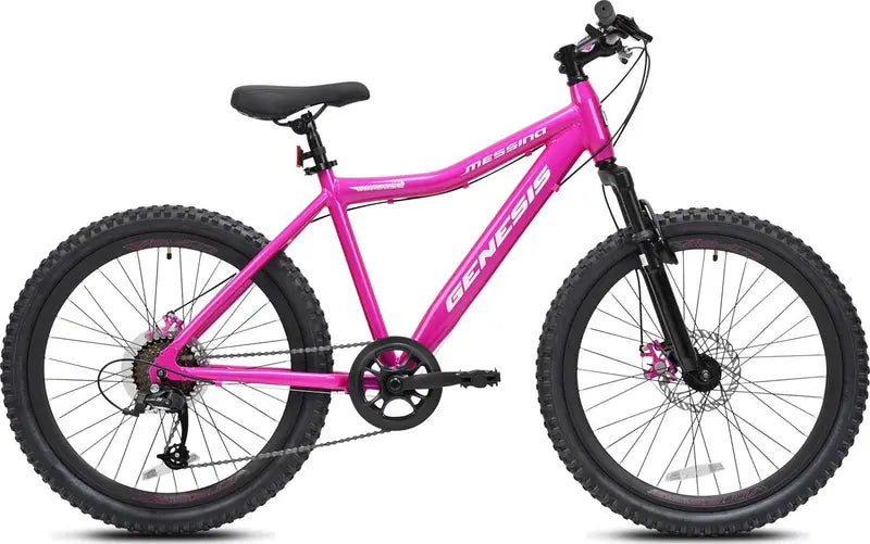 Genesis Messina 24-Inch Women’s Mountain Bike  Pink Frame