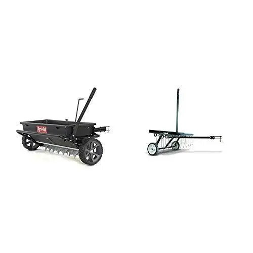 Agri-Fab Dual-Function Tow Spiker/Seeder & 40-Inch Dethatcher Combo Kit