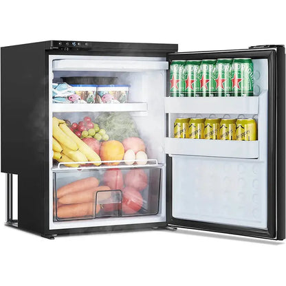 12V RV Refrigerator Freezer  2.3 cu ft / 65L Compact Dual-Zone Portable Fridge